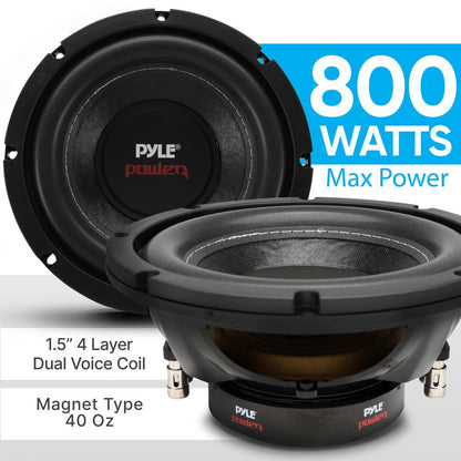 Subwoofer de voiture 8'' DVC 4 ohms 