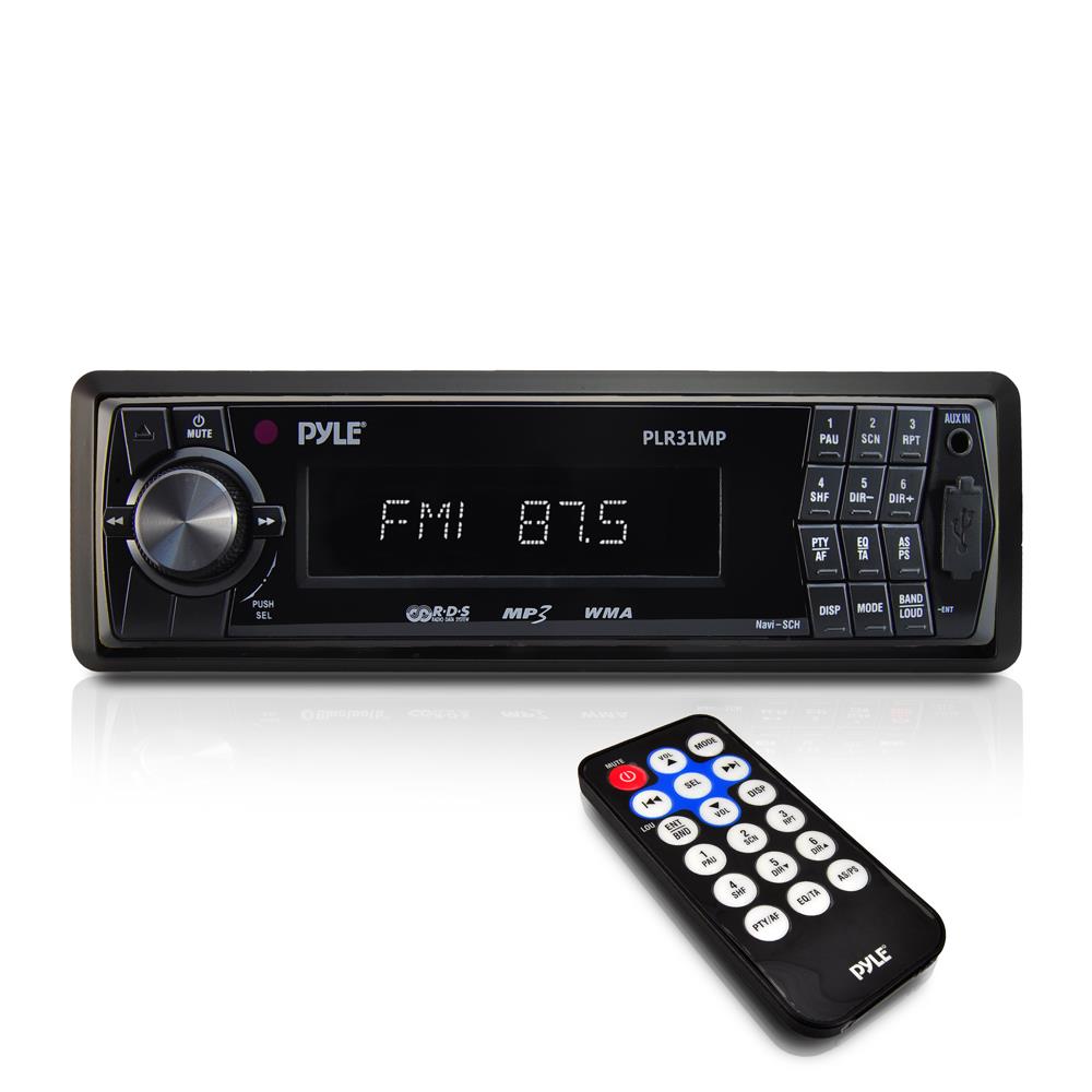 product image number 1 for Pyle Single Din Vehicle Receiver Headunit
