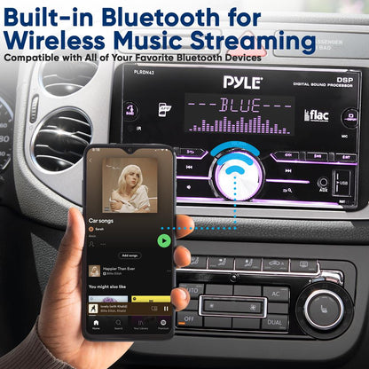 product image number 4 for Pyle Bluetooth Mp3 Dsp Radio Receiver