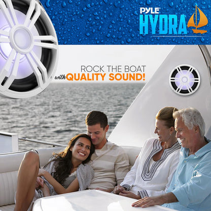 product image number 7 for Pyle 12'' Slim Waterproof Subwoofer