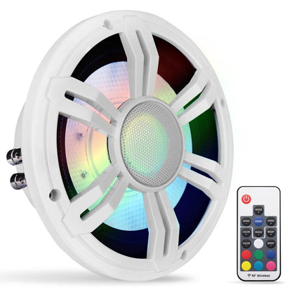 product image number 1 for Pyle 8” Slim Waterproof Subwoofer