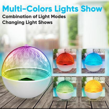 product image number 3 for Pyle Solar Pool Floats Light