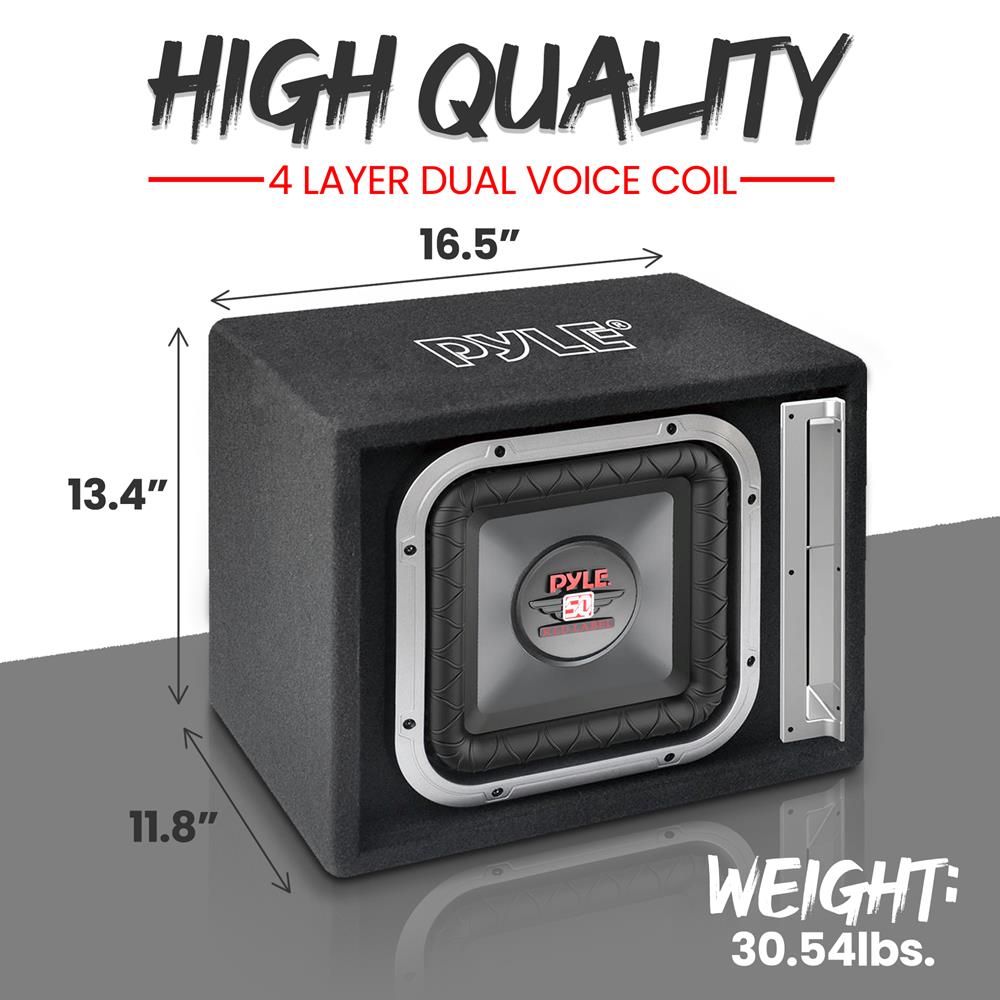 product image number 3 for Pyle Single Subwoofer Box System