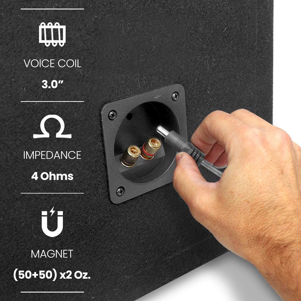 product image number 4 for Pyle Dual Subwoofer Box System