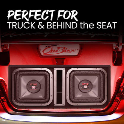 product image number 6 for Pyle Dual Subwoofer Box System