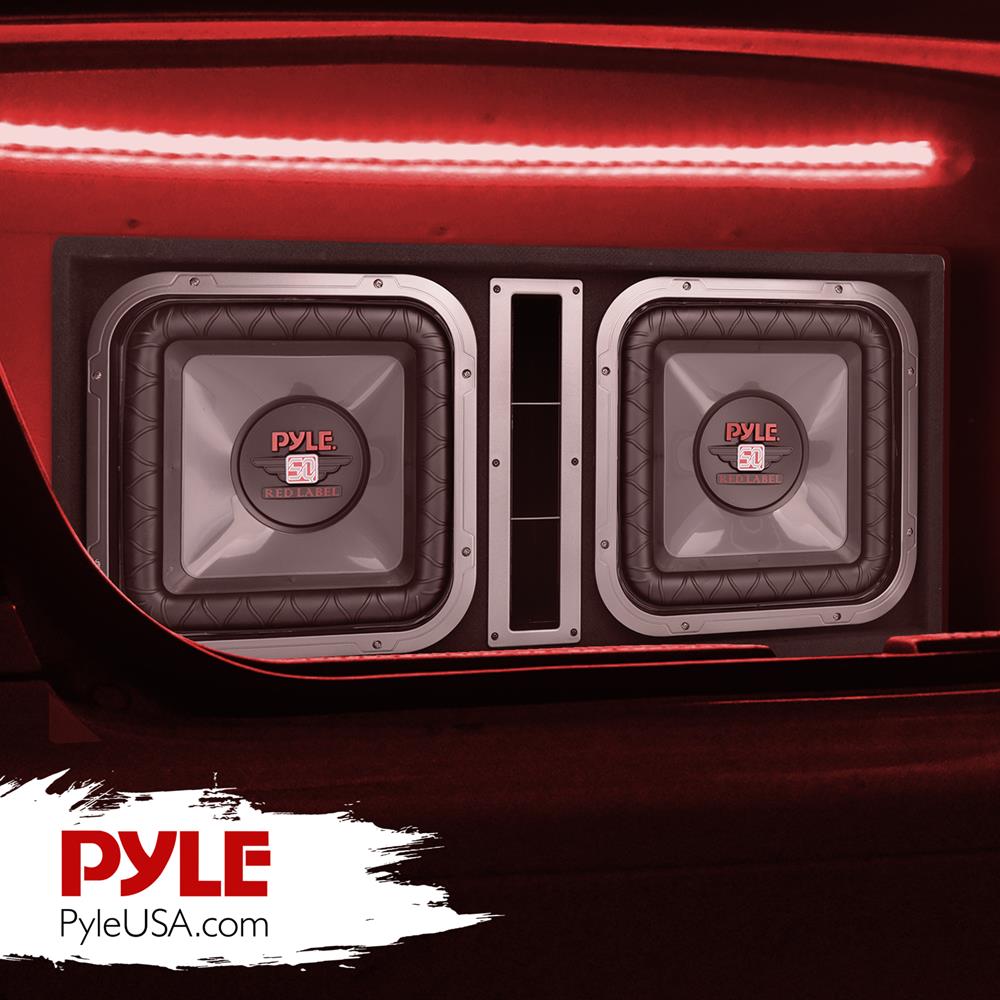 product image number 7 for Pyle Dual Subwoofer Box System