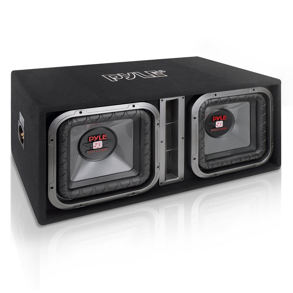 product image number 1 for Pyle Dual Subwoofer Box System
