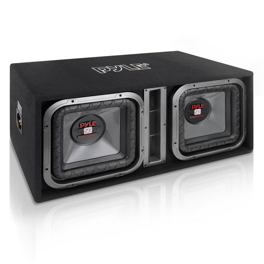 product image number 1 for Pyle Dual Subwoofer Box System