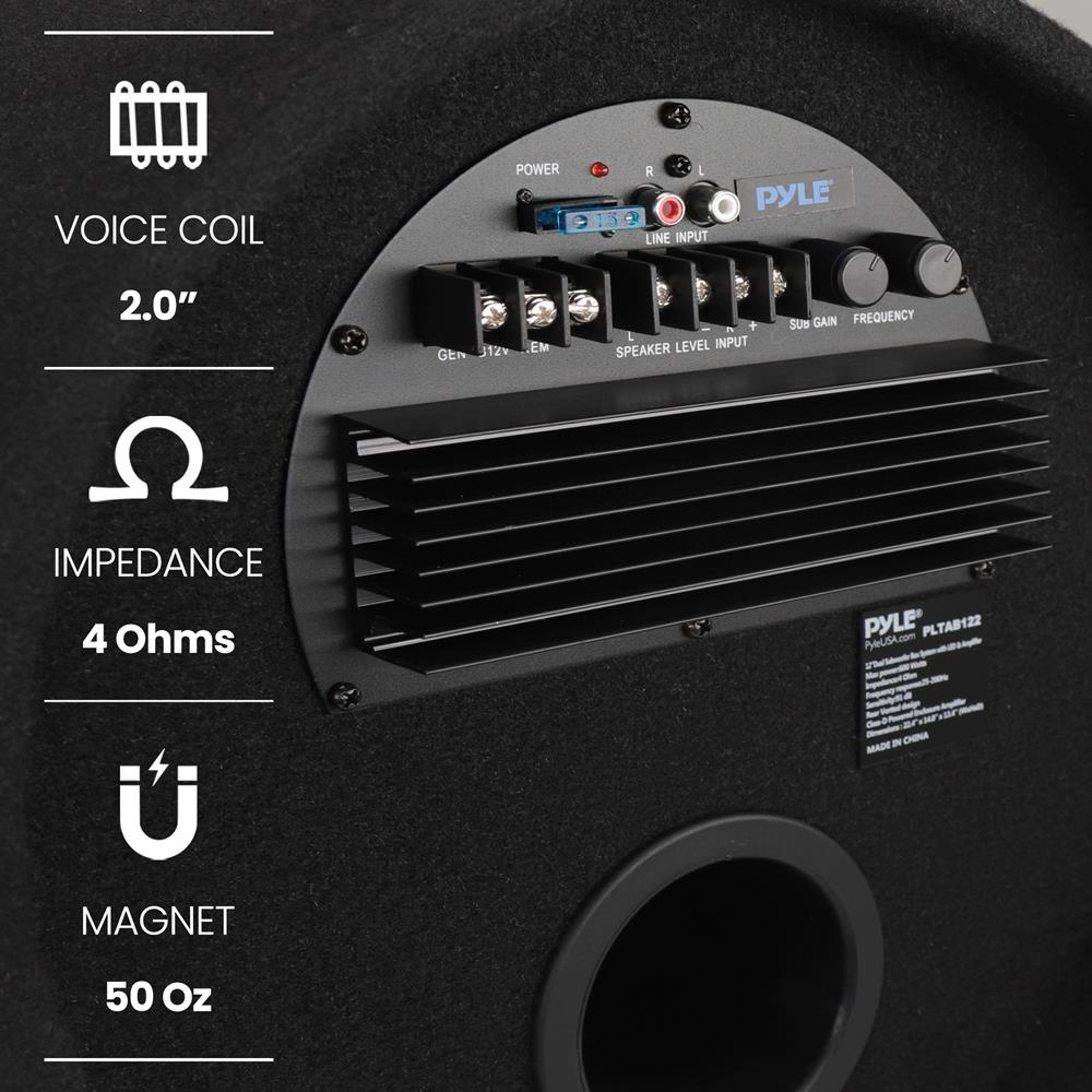 product image number 4 for Pyle Subwoofer Box System