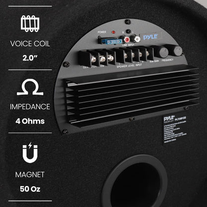 product image number 4 for Pyle Subwoofer Box System