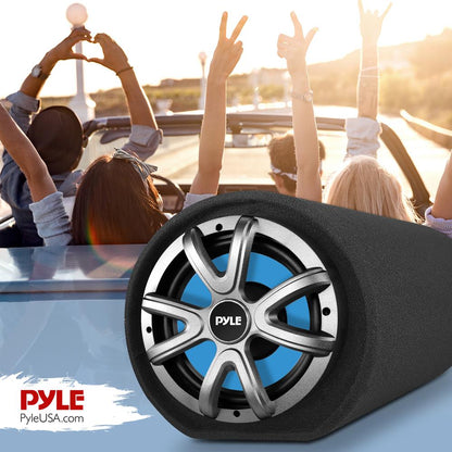 product image number 7 for Pyle 8'' Amplified Car Subwoofer Enclosure