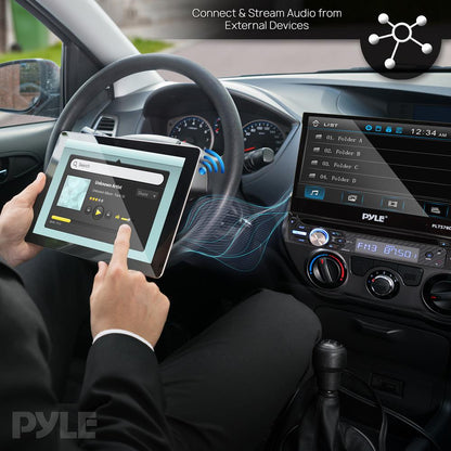 Récepteur stéréo de voiture 7" écran tactile Bluetooth lecteur CD/DVD 320W 