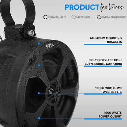 Haut-parleurs tout-terrain étanches 