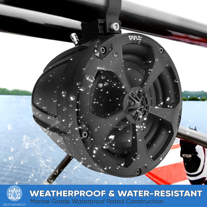 2-Way Waterproof Off-Road Speakers 1000W Marine Grade 5.25" Woofers