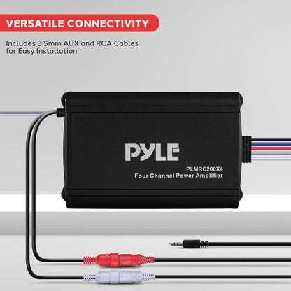 4-Ch. Waterproof Rated Marine Amplifier
