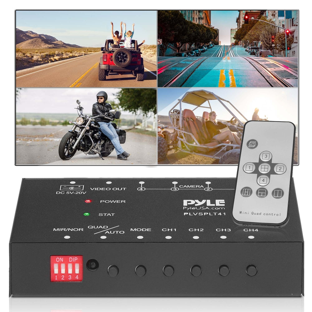 product image number 1 for Pyle 4-Ch. Video Picture Splitter