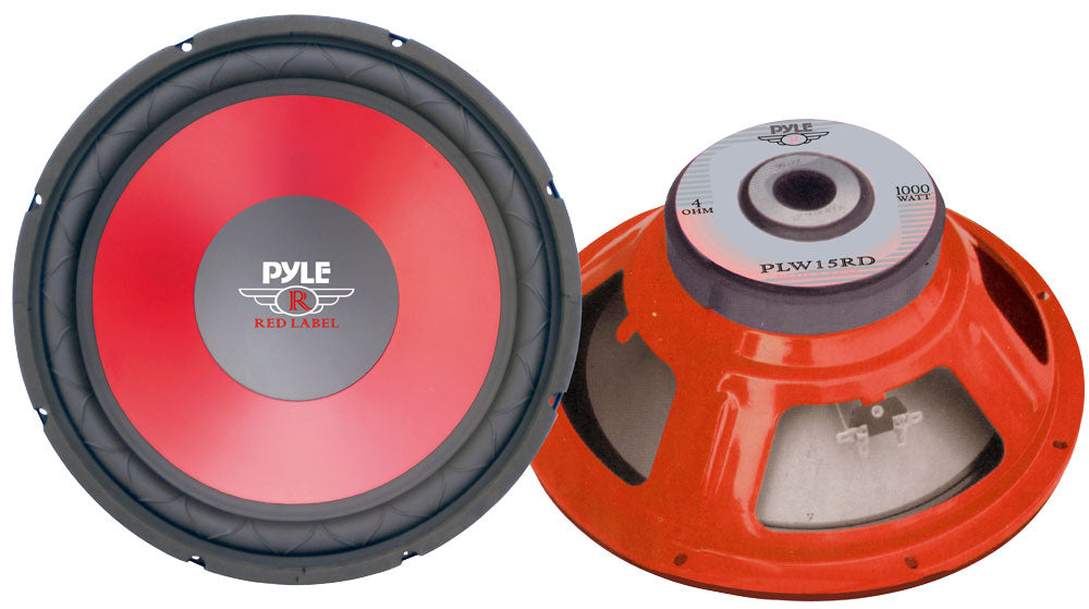 product image number 1 for Pyle 15" Car Subwoofer 1000 Watt Svc