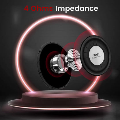 product image number 4 for Pyle 12'' Low Profile Car Subwoofer 1200 Watt