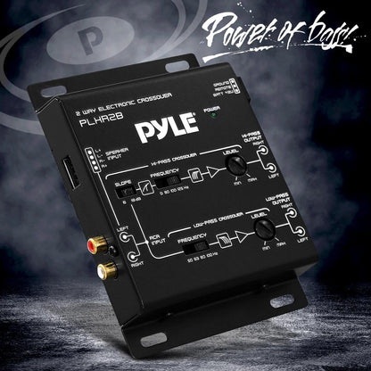 2-Way Audio Crossover Network - Enhanced Sound - Independent Output Control
