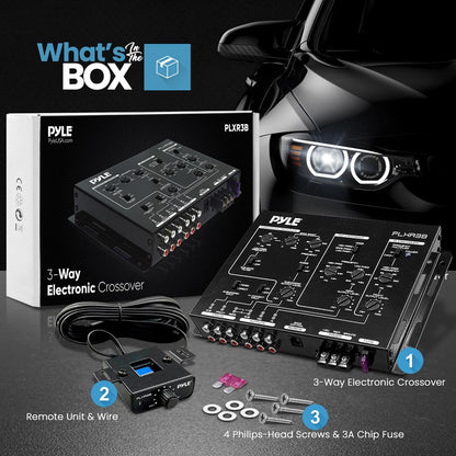 Crossover électronique à 3 voies 