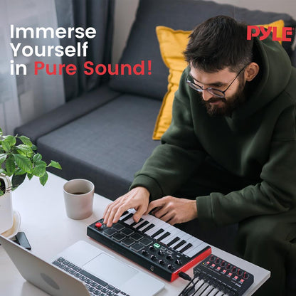 6-Channel Wireless Mixer, Low Noise, USB Sound Card, Compact Size