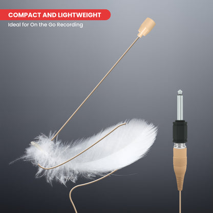 Microphone omnidirectionnel porté sur la tête 