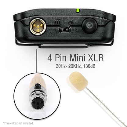 On-Ear Omni Mic, Portable Wired Condenser, Skin Tone