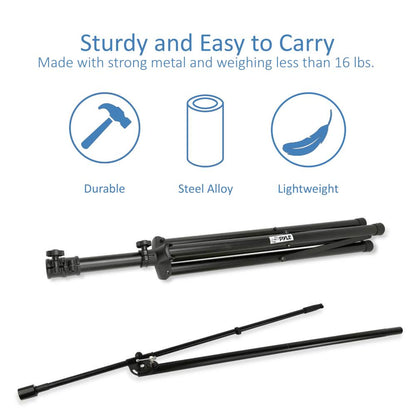 product image number 3 for Pyle Microphone Tripod Mic Boom Stand