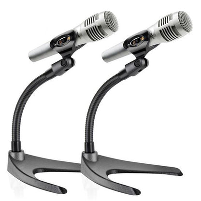 product image number 1 for Pyle 2 Pcs. Desktop Microphone Stands
