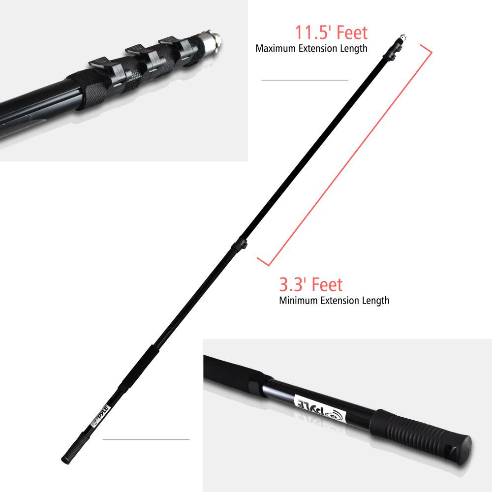 product image number 3 for Pyle Telescoping Microphone Boom Pole