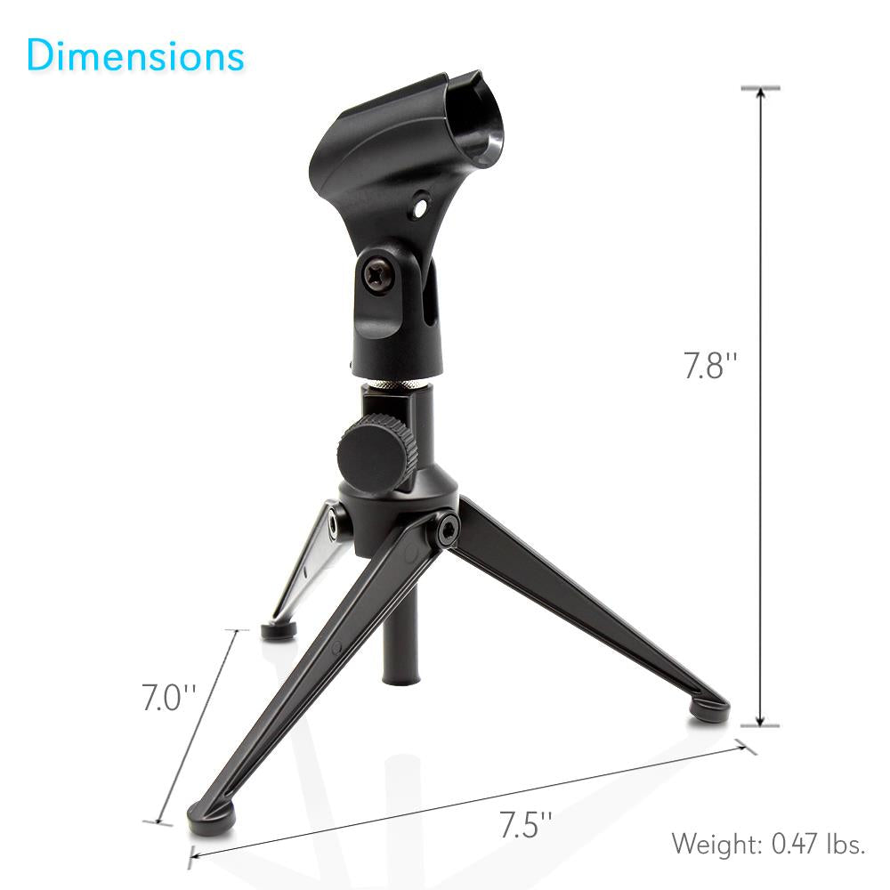 product image number 2 for Pyle Compact Desk / Table Microphone Stand