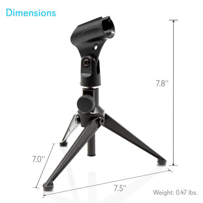 product image number 2 for Pyle Compact Desk / Table Microphone Stand