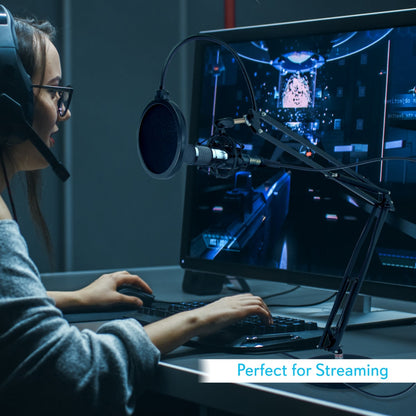 product image number 5 for Pyle Desktop Suspension Microphone Boom Stand