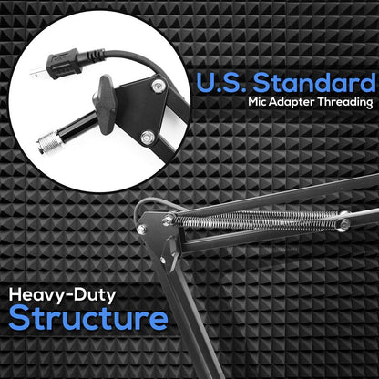 product image number 3 for Pyle Microphone Arm Stand