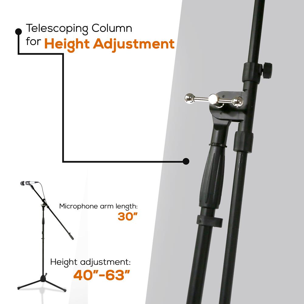 product image number 4 for Pyle Multimedia Ipad And Microphone Stand