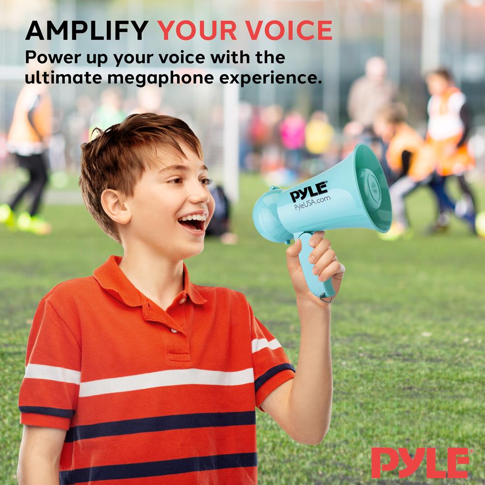 product image number 7 for Pyle Megaphone With Built-In Microphone