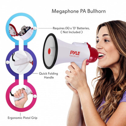Compact Megaphone Speaker