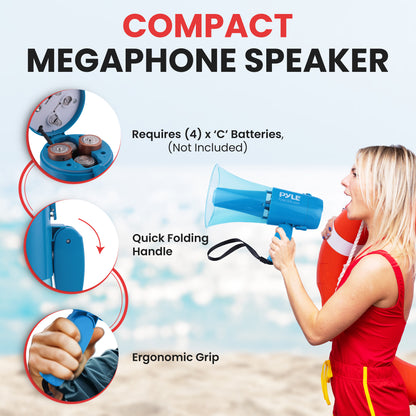 Megaphone Siren Bullhorn Speaker