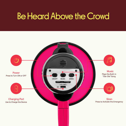 30W Rechargeable Megaphone