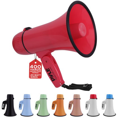 Haut-parleur portable sirène porte-voix mégaphone 