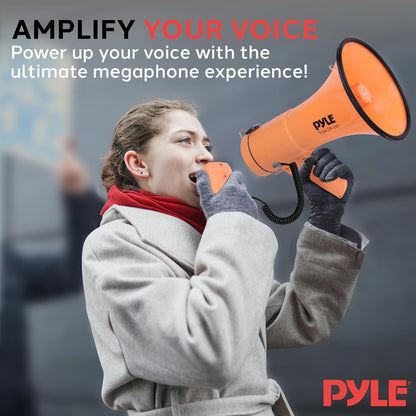 Portable Speaker Siren Bullhorn Megaphon
