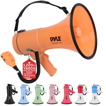 Portable Speaker Siren Bullhorn Megaphon