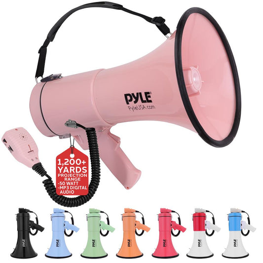 Sirène de haut-parleur portable mégaphone 