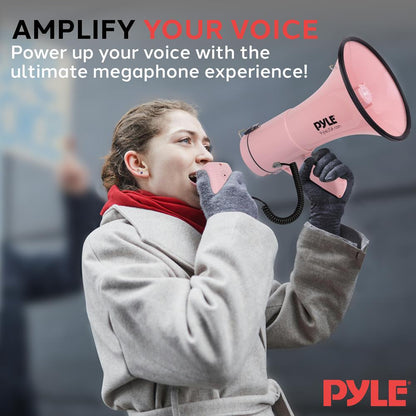Portable Speaker Siren Bullhorn Megaphon