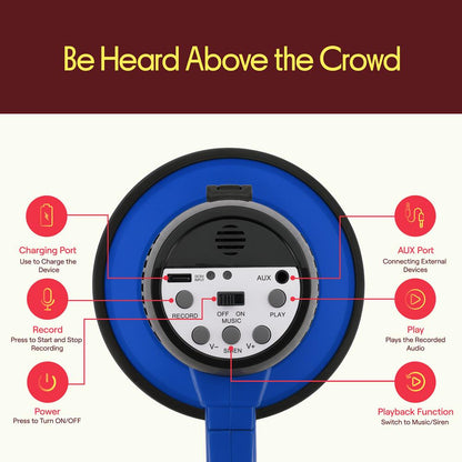 30W Rechargeable Megaphone