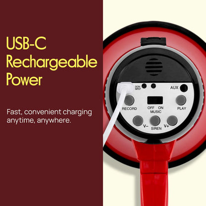 30W Rechargeable Megaphone