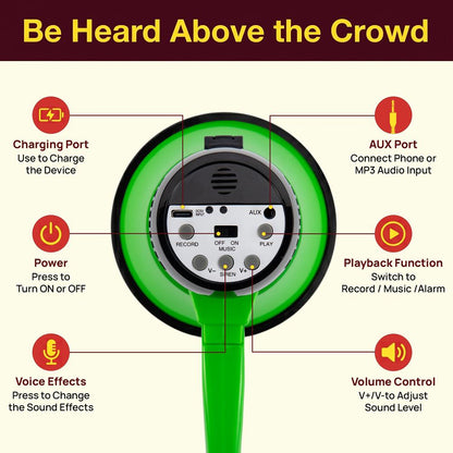 30W Rechargeable Megaphone