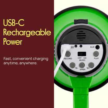 30W Rechargeable Megaphone