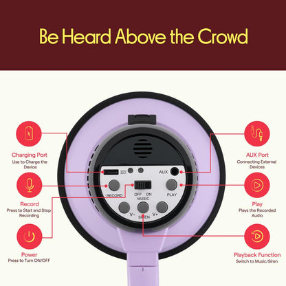 30W Rechargeable Megaphone