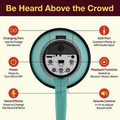 30W Rechargeable Megaphone
